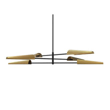 6LT Incan 3-Tier Chandelier, MB & AGB