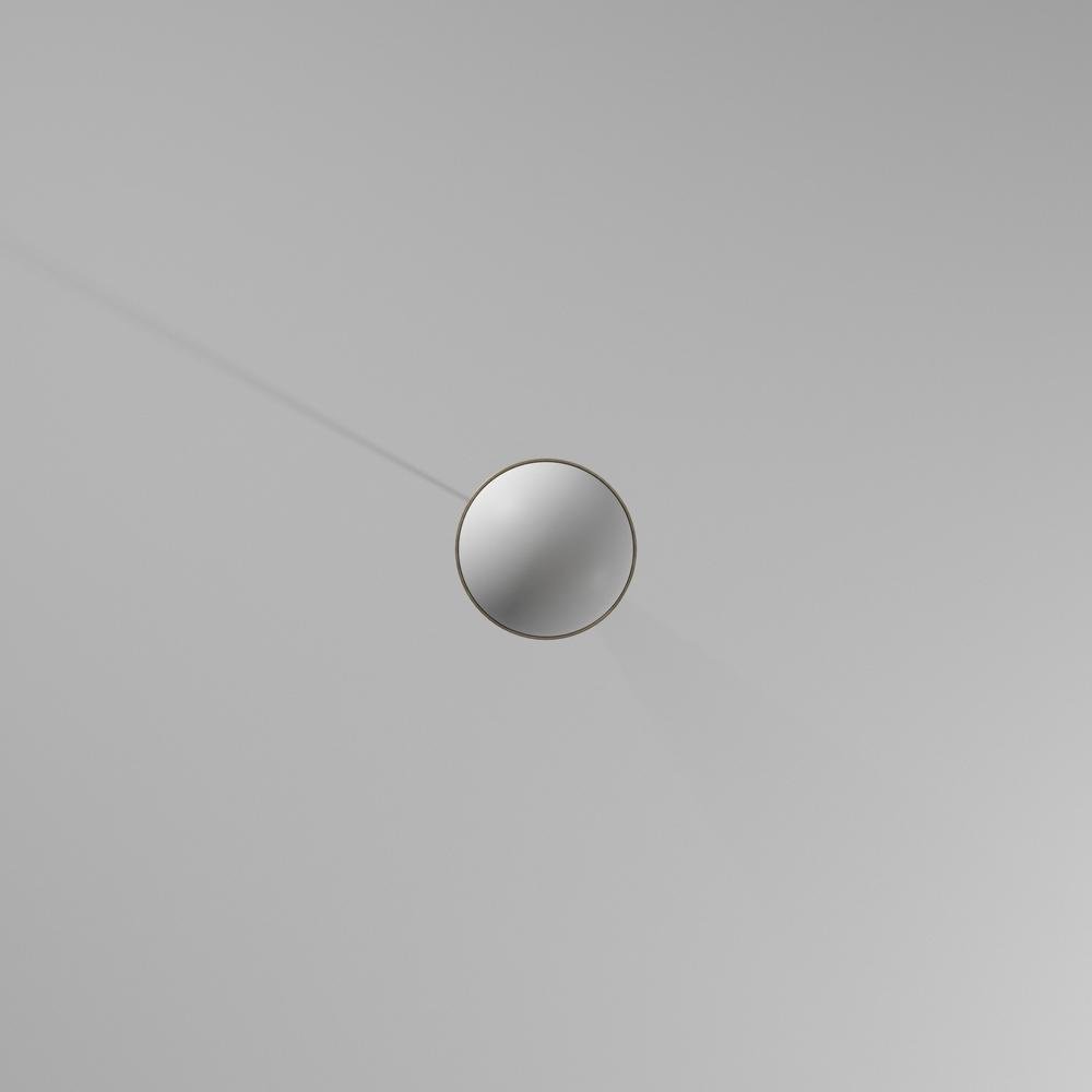 1LT Halogen Pendant, AB, WH Opal Glass