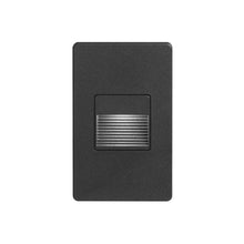 Black Rectangle Indoor/Out 3W Wall L