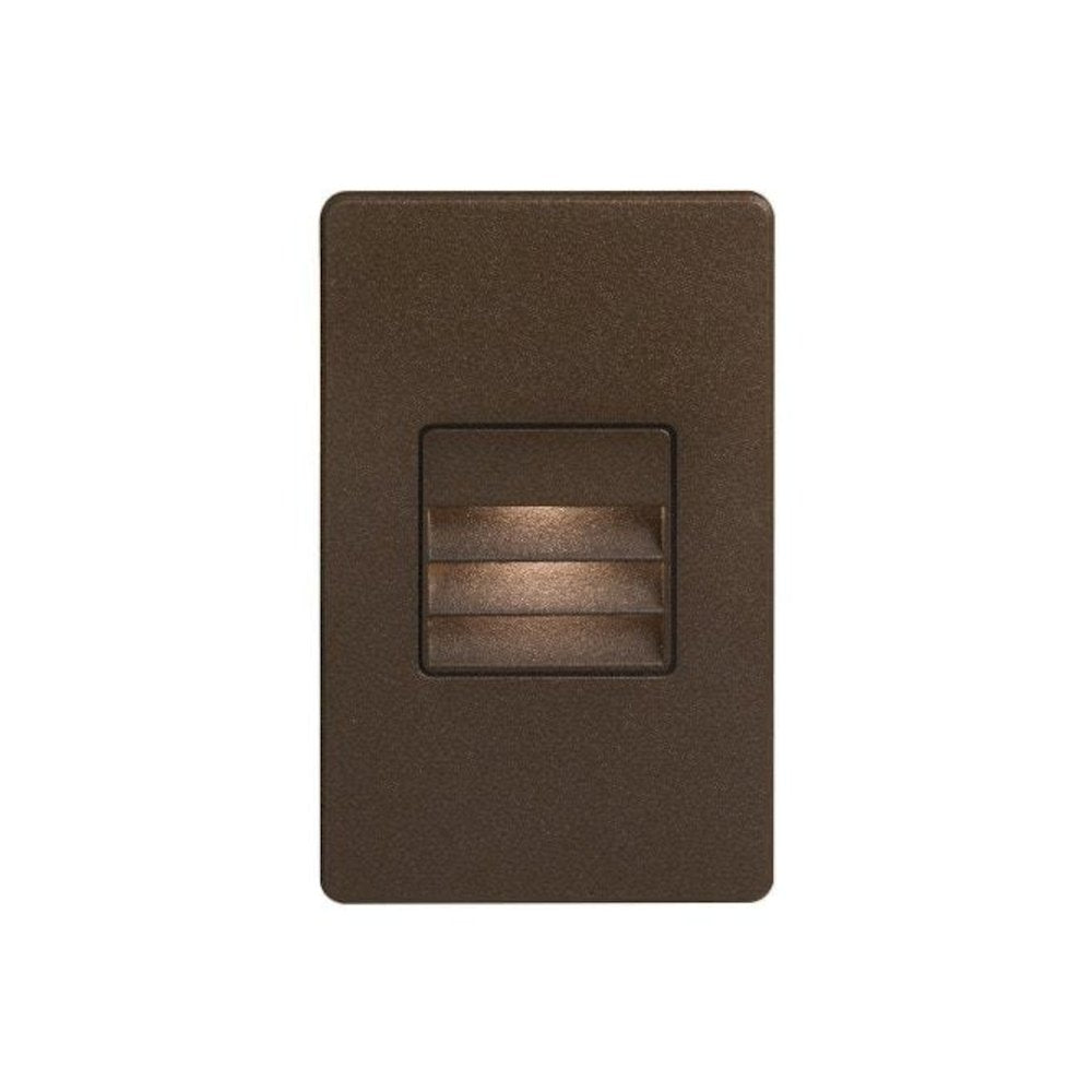 Bronze-Rectangle In/Outdoor 3W LED Wa