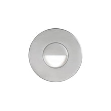 Brushed Alum Round In/Outdoor 3W LED Wal