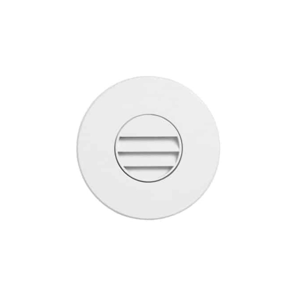 White Round In/Outdoor 3W LED Wall Li