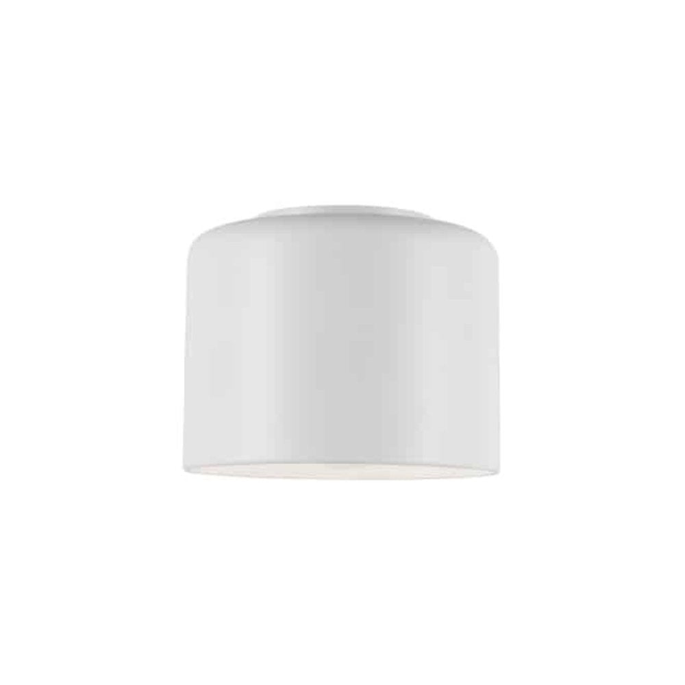 1LT Incand Flush Mount,  MW Shade