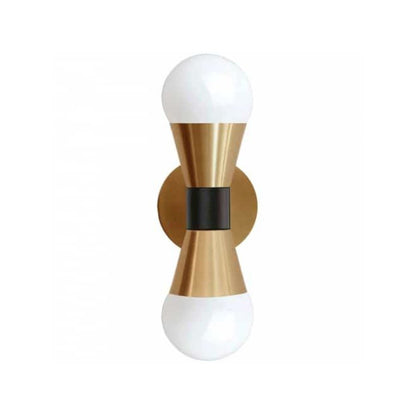 2LT Incandescent Wall Sconce, AGB & MB