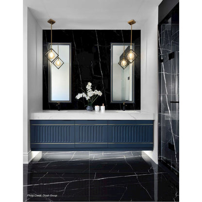 1LT Halogen Pendant MB & VB, Champagne Glass