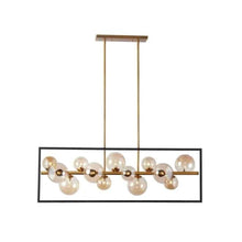 13LT Halgn Horiz Pend MB & VB, Champagne Glass
