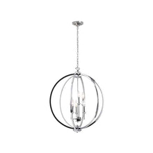 6LT Fixture, Polished Chrome,Jewelled Accents