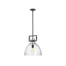 1LT Pendant, Matte Black Finish