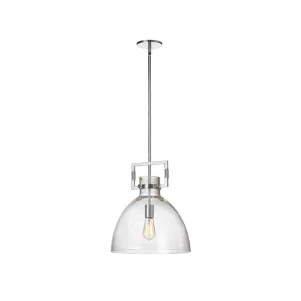 1LT Pendant, Polished Chrome Finish
