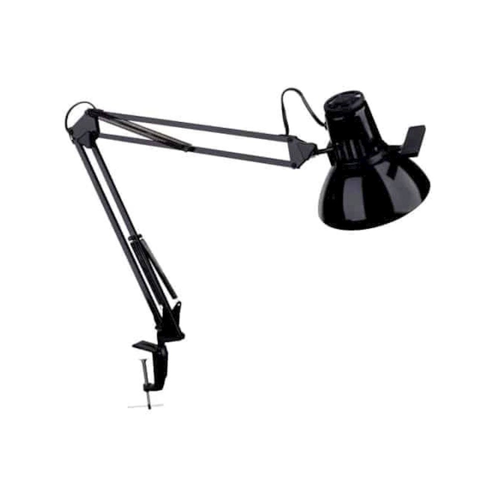 Desktop Task Lamp, Gloss Black