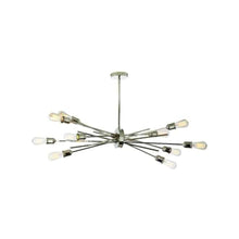 10LT Horizontal Pendant, Burnished Chrome Finish