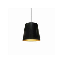 1LT Oversized Drum Pendant,Medium - Blk/Gld