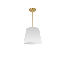 1LT Oversized Drum Pendant Small, WH Shade