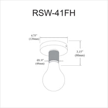 1LT Flush Mount, MB