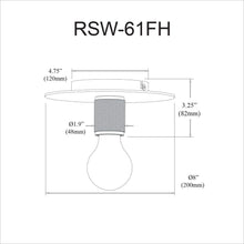 1LT Flush Mount, MB