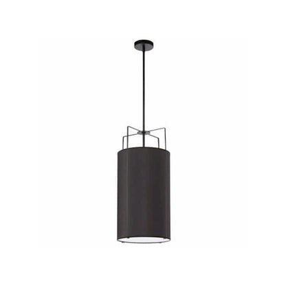 4LT Drum Pendant BK Shade,790Diff