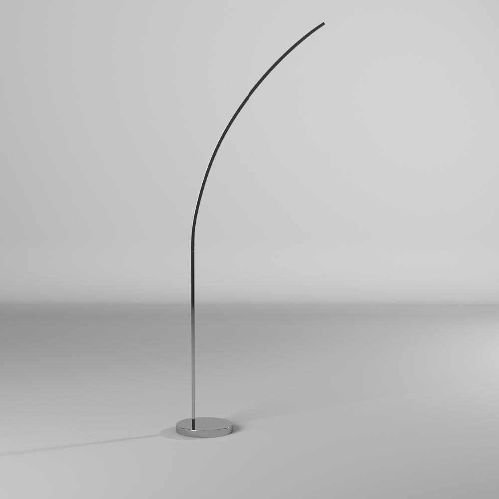 22W Floor Lamp Polished Chrome Finish