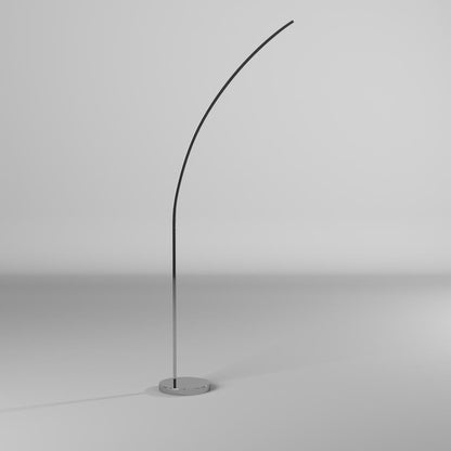 22W Floor Lamp Polished Chrome Finish