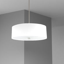 4LT Incandescent Pendant SC, White Shade