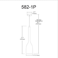 1LT Pendant, Matte Black Finish