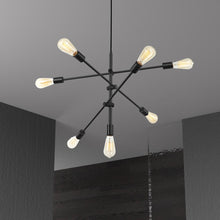 7LT Pendant, Black Finish