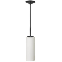 1LT Incandescent Pendant, MB, WH Glass