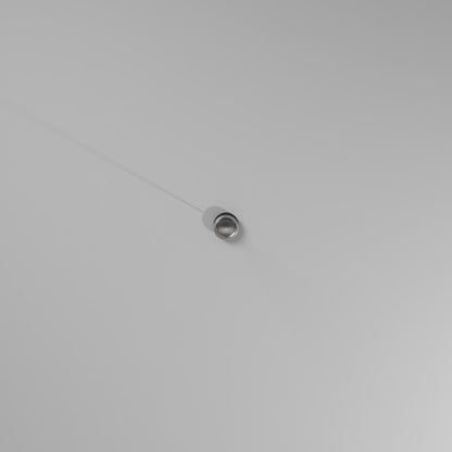 5W Pendant, Satin Chrome Finish