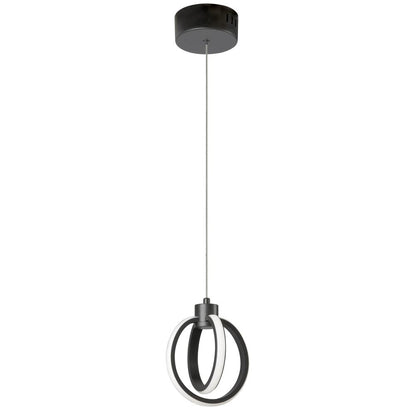 14W Pendant, MB, WH silicone Diffuser