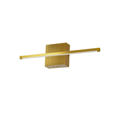 19W Wall Sconce AGB,WH Acrylic Diffuser