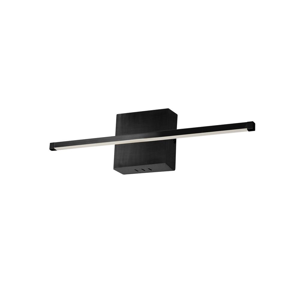 19W Wall Sconce MB,WH Acrylic Diffuser