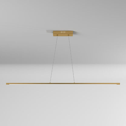 30W Horiz Pendant AGB, WH Acrylic Diffuser