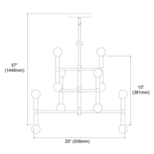 12LT Chandelier, Vintage Bronze Finish
