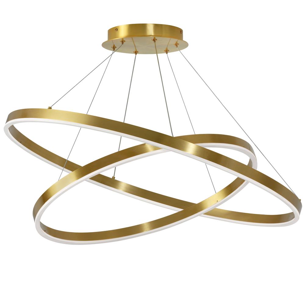 97W Chandelier, AGB, FR Acrylic Diffuser