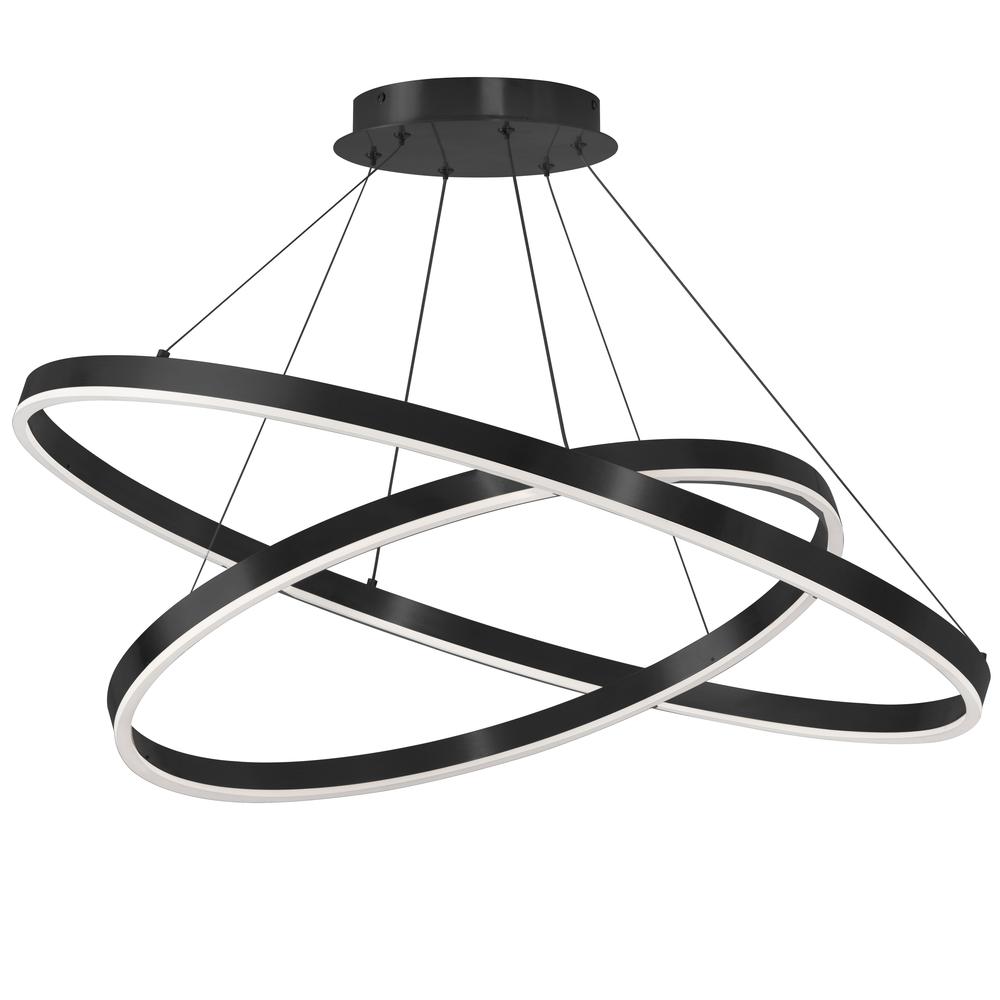 97W Chandelier, MB, FR Acrylic Diffuser