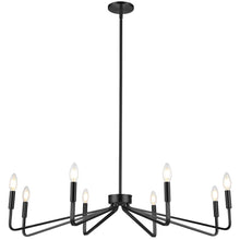 8LT Incandescent Chandelier, MB