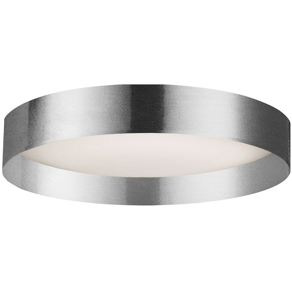 22W Flush Mount w/ Polished Chrome Metal Shade