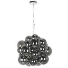 6LT Halogen Pendant, PC, Smoked Glass