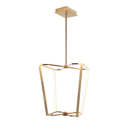 48W Chandelier, AGB with WH Silicone Diffuser