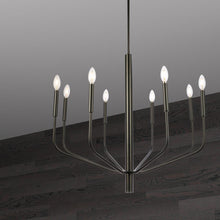 6LT Chandelier, MB Finish