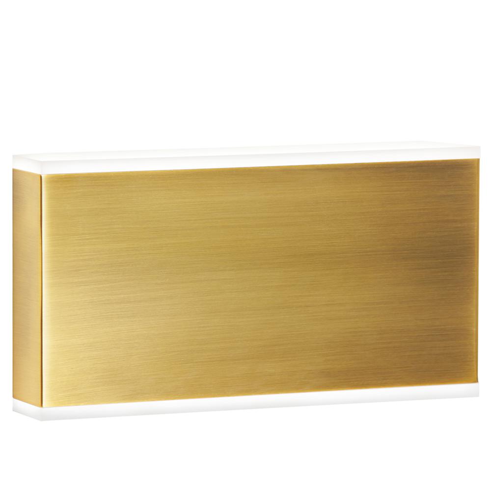 20W Wall Sconce, AGB, FR Acrylic Diffuser
