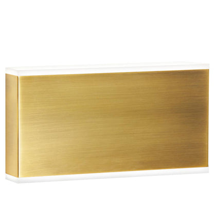 20W Wall Sconce, AGB, FR Acrylic Diffuser