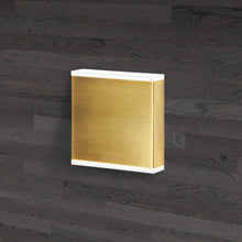 15W Wall Sconce, AGB, Acrylic Diffuser
