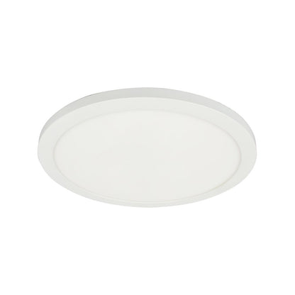 25W Matte White Flush Mount