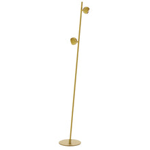 10W Aged Brass Floor Lamp