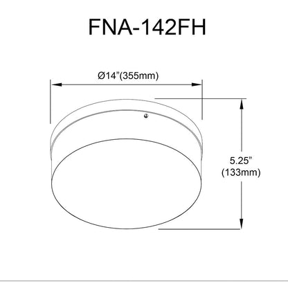 2 Light Incandescent Flush Mount Matte Black with Clear Glass