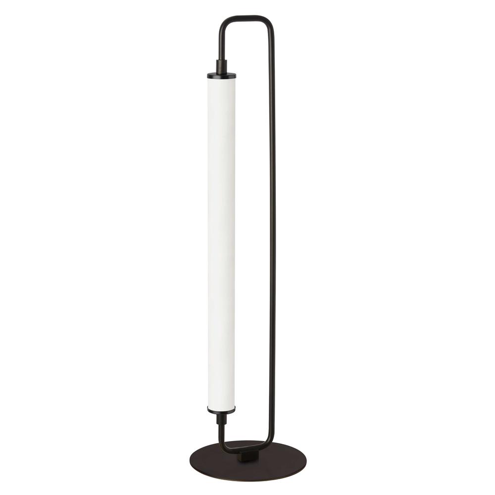20W Table Lamp, MB, WH Acrylic