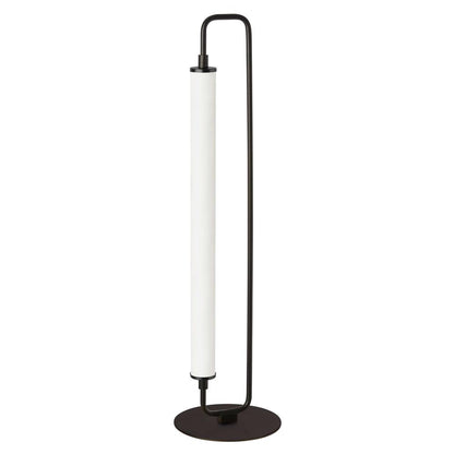 20W Table Lamp, MB, WH Acrylic