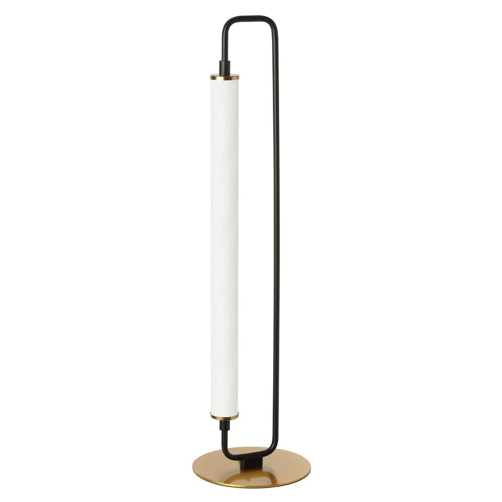 20W Table Lamp, MB, WH Acrylic