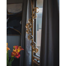 8LT Halogen Floor Lamp VB, Champagne Glass