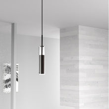 6W Pendant, Black Finish
